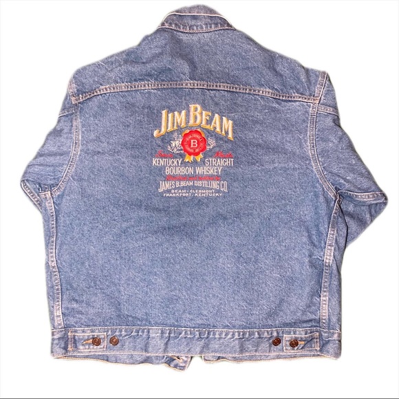 Jim Beam jean Jacket 90’s “International denim” - Picture 1 of 3